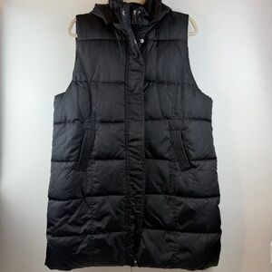 Long Quilted Puffer Vest